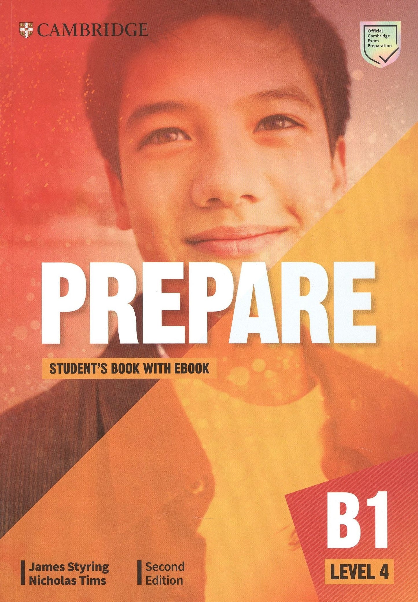 James Styring: Prepare. B1. Level 4. Students Book with eBook. Second Edition