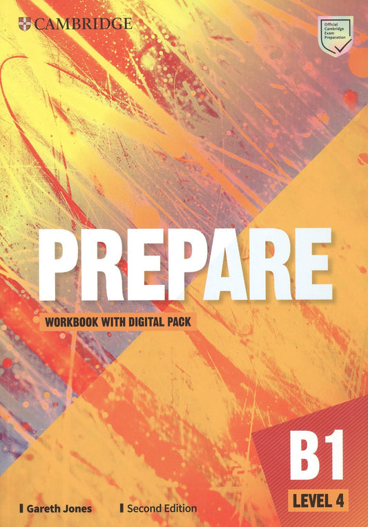 Gareth Jones: Prepare. B1. Level 4. Workbook with Digital Pack. Second Edition