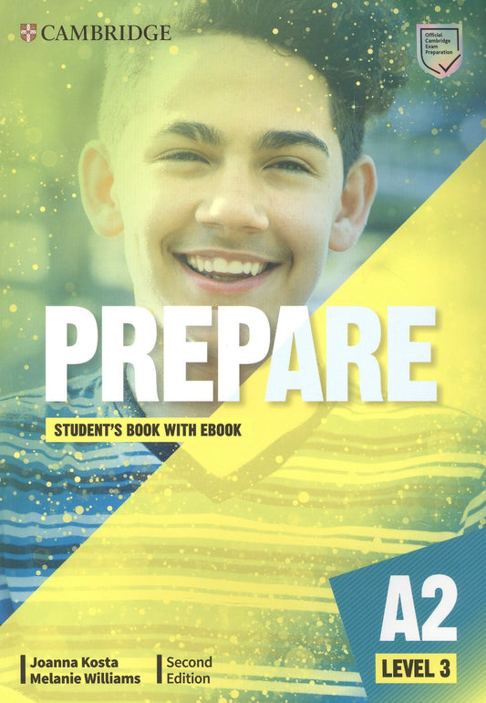 Melanie Williams: Prepare. A2. Level 3. Students Book with eBook. Second Edition