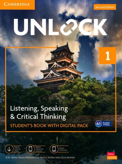 Susan Peterson: Unlock. Level 1. Listening, Speaking and Critical Thinking. Student's Book with Digital Pack