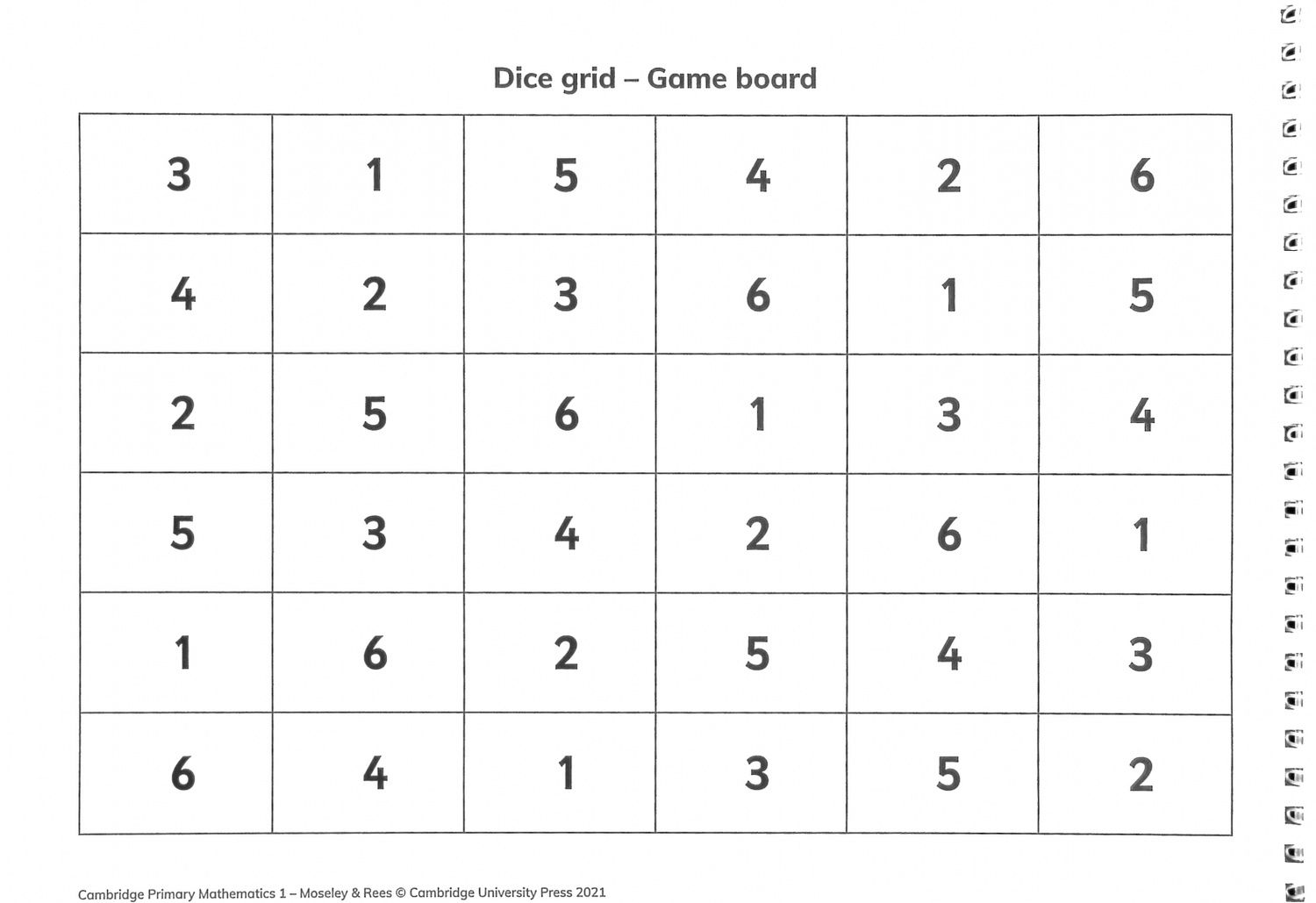 Janet Rees: Cambridge Primary Mathematics. 2nd Edition. Stage 1. Games Book with Digital Access