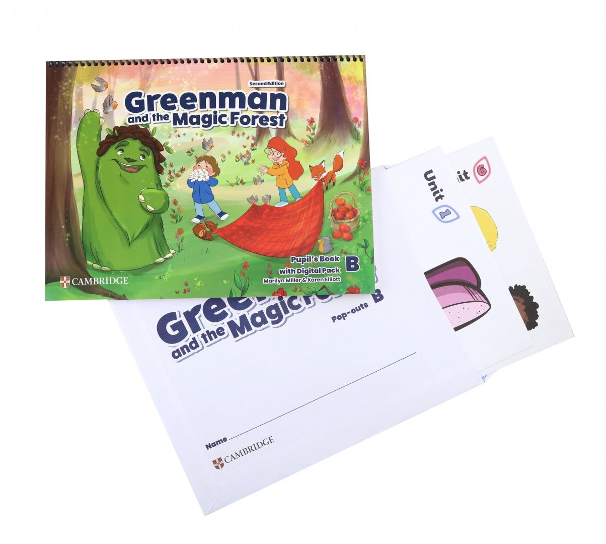 Marilyn Miller: Greenman and the Magic Forest. 2nd Edition. Level B. Pupil’s Book with Digital Pack