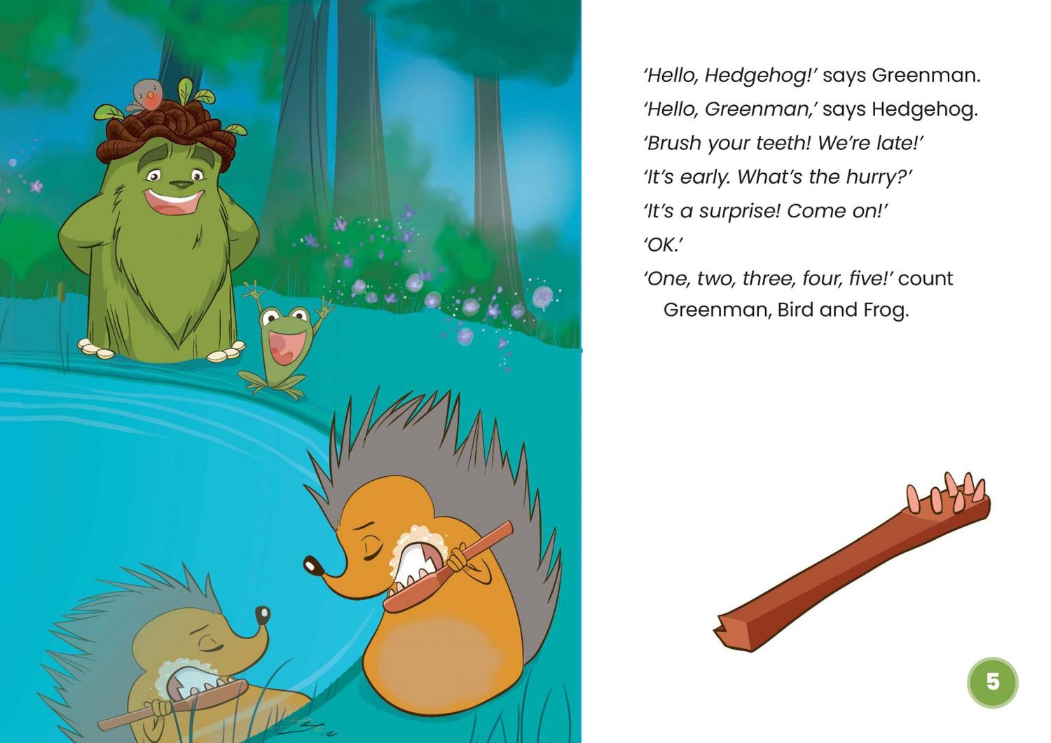 Sarah McConnell: Greenman and the Magic Forest. 2nd Edition. Level B. Big Book
