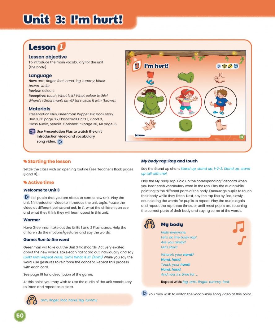 Katie Hill: Greenman and the Magic Forest. 2nd Edition. Level A. Teacher’s Book with Digital Pack