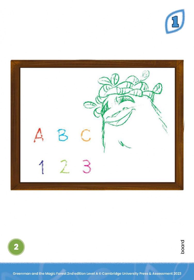 Marilyn Miller: Greenman and the Magic Forest. 2nd Edition. Level A. Flashcards