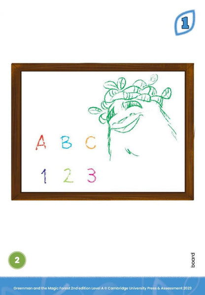 Marilyn Miller: Greenman and the Magic Forest. 2nd Edition. Level A. Flashcards