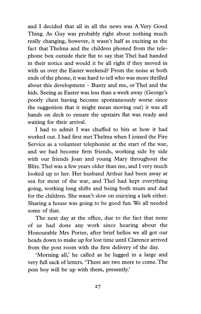 AJ Pearce: Mrs Porter Calling