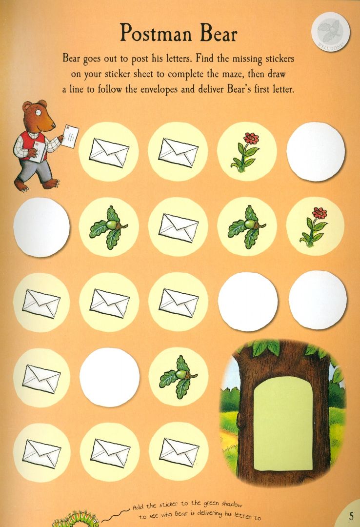 Julia Donaldson: Tales from Acorn Wood Super Sticker Book