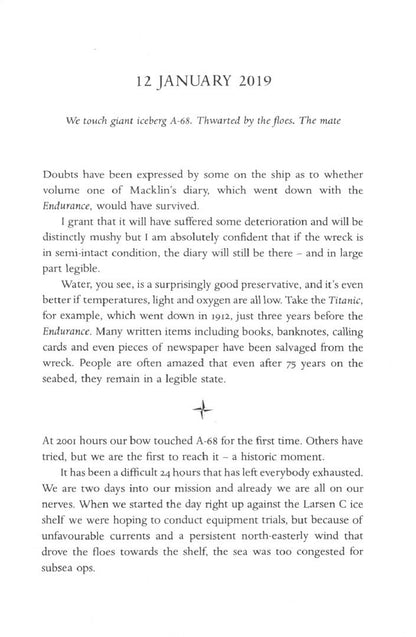 Mensun Bound: The Ship Beneath the Ice. The Discovery of Shackleton's Endurance
