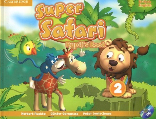 Peter Lewis-Jones: Super Safari Level 2. Pupils Book (+DVD)