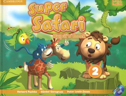 Peter Lewis-Jones: Super Safari Level 2. Pupils Book (+DVD)