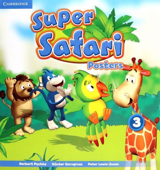 Peter Lewis-Jones: Super Safari. Level 3. Posters