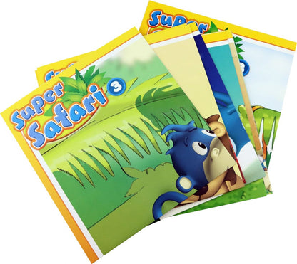 Peter Lewis-Jones: Super Safari. Level 3. Posters