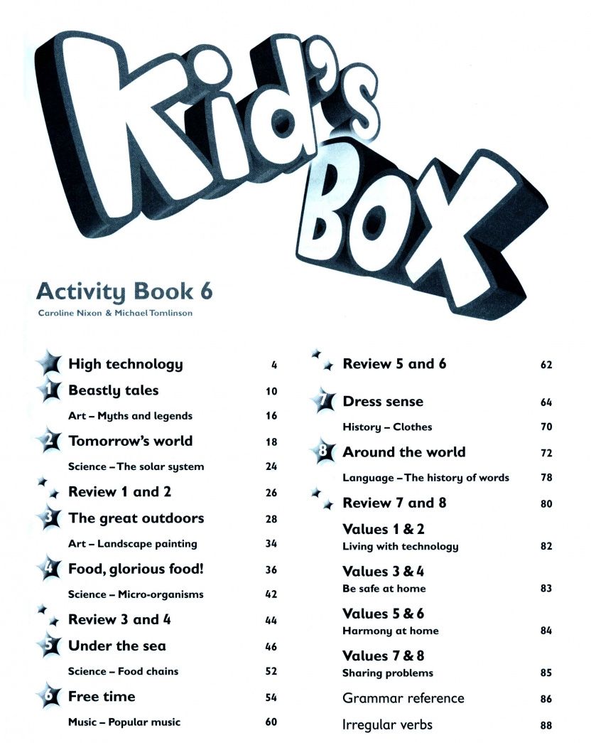 Caroline Nixon: Kid's Box. Updated Second Edition. Level 6. Activity Book with Online Resources