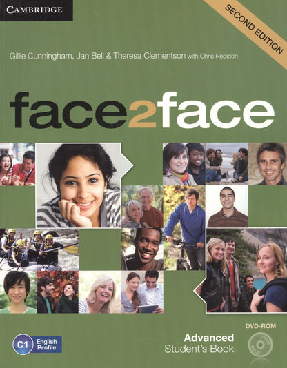 Джилли Каннингэм: Face2Face 2Ed Adv SB +DVD