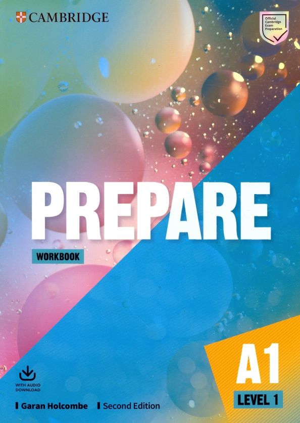 Garan Holcombe: Prepare. 2nd Edition. Level 1. Workbook with Audio Download