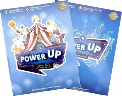 Caroline Nixon: Power Up. Level 4. Activity Book With Online Resources And Home Booklet (комплект из 2-х книг)