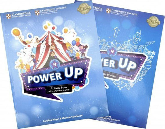 Caroline Nixon: Power Up. Level 4. Activity Book With Online Resources And Home Booklet (комплект из 2-х книг)