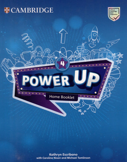 Caroline Nixon: Power Up. Level 4. Activity Book With Online Resources And Home Booklet (комплект из 2-х книг)