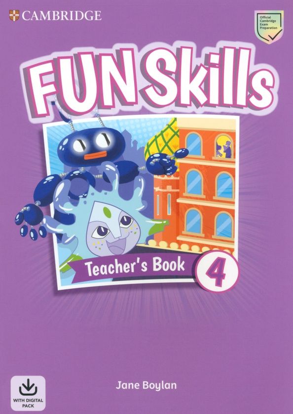 Jane Boylan: Fun Skills. Level 4. Teacher's Book with Audio Download