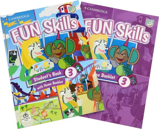 Colin Sage: Fun Skills. Level 3. Student's Book and Home Booklet with Online Activities