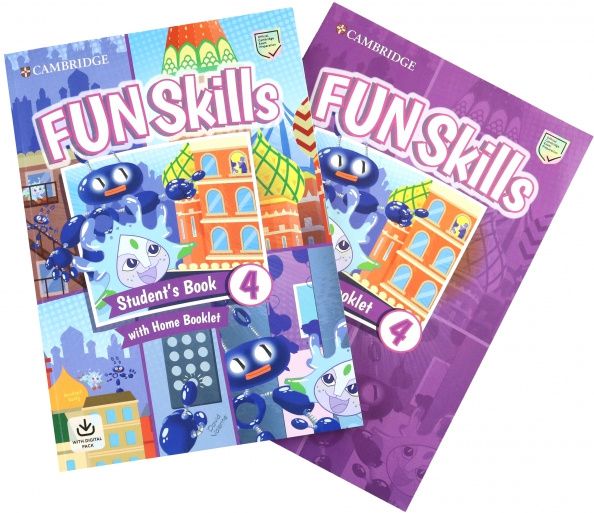 Bridget Kelly: Fun Skills. Level 4. Student's Book and Home Booklet with Online Activities