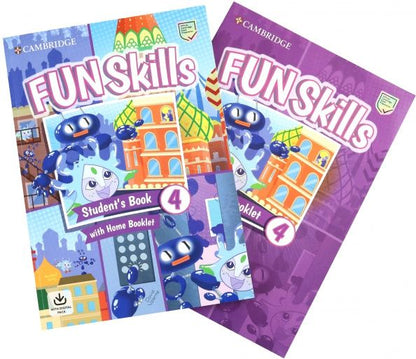Bridget Kelly: Fun Skills. Level 4. Student's Book and Home Booklet with Online Activities