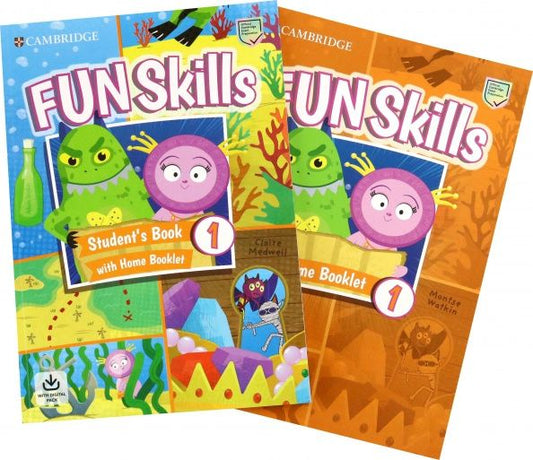 Adam Scott: Fun Skills. Level 1. Student's Book and Home Booklet with Online Activities