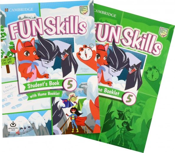 Bridget Kelly: Fun Skills. Level 5. Student's Book and Home Booklet with Online Activities