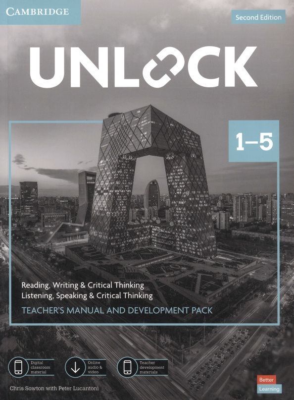 Jessica Williams: Unlock. 2nd Edition. Levels 1–5. Teacher’s Manual and Development Pack with Downloadable Audio