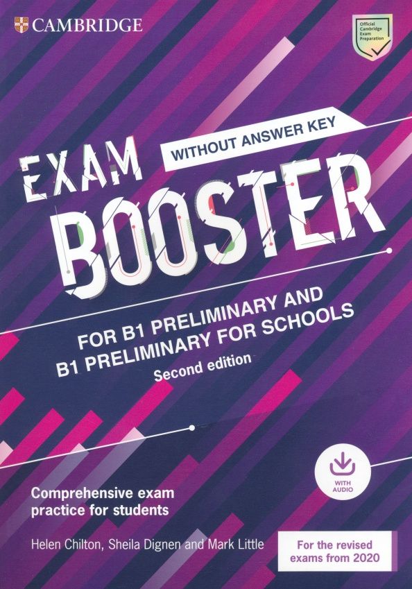 Mark Little: Exam Booster for B1 Preliminary and B1 Preliminary for Schools without Answer Key with Audio