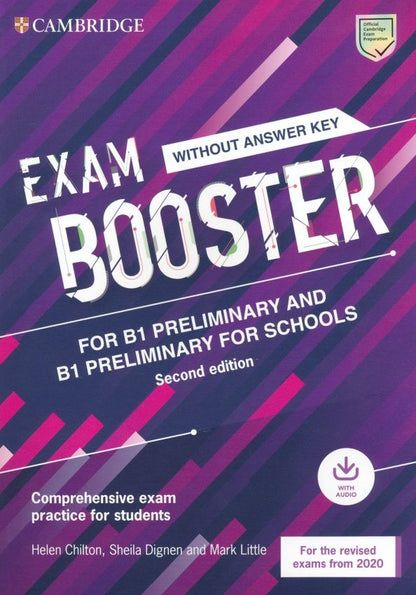 Mark Little: Exam Booster for B1 Preliminary and B1 Preliminary for Schools without Answer Key with Audio
