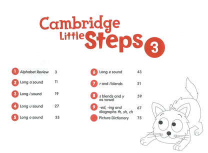 Pamela Garcia: Cambridge Little Steps. Level 3. Phonics Book