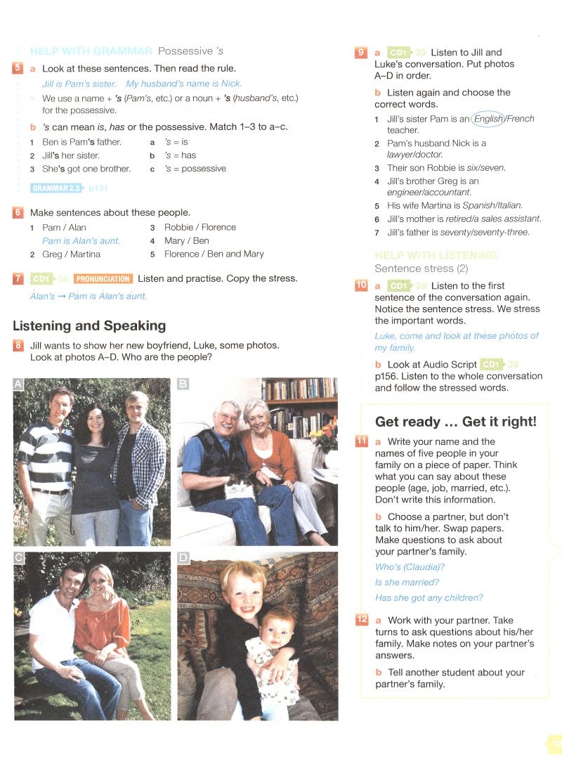 Gillie Cunningham: face2face. Elementary. Student's Book