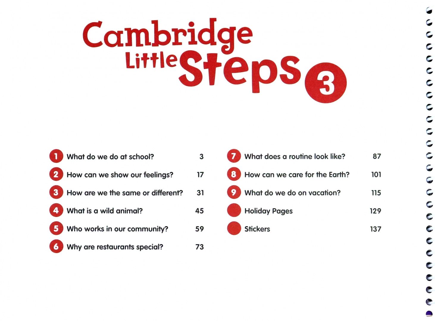 Gabriela Zapiain: Cambridge Little Steps. Level 3. Student's Book
