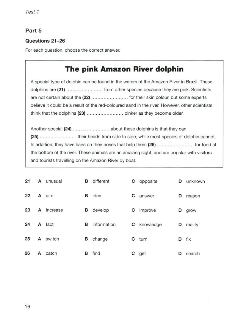 B1 Preliminary 2 for the Revised 2020 Exam. Student's Book without Answers