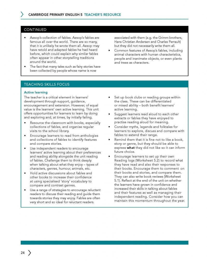 Debbie Ridgard: Cambridge Primary English. 2nd Edition. Stage 5. Teacher's Resource with Digital Access