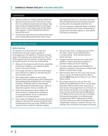 Debbie Ridgard: Cambridge Primary English. 2nd Edition. Stage 5. Teacher's Resource with Digital Access