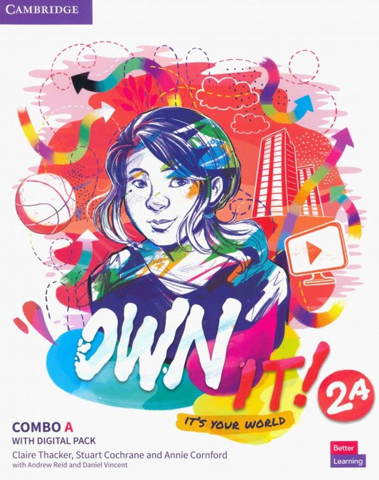 Claire Thacker: Own it! Level 2A. A2. Combo A. Student's Book and Workbook with Practice Extra