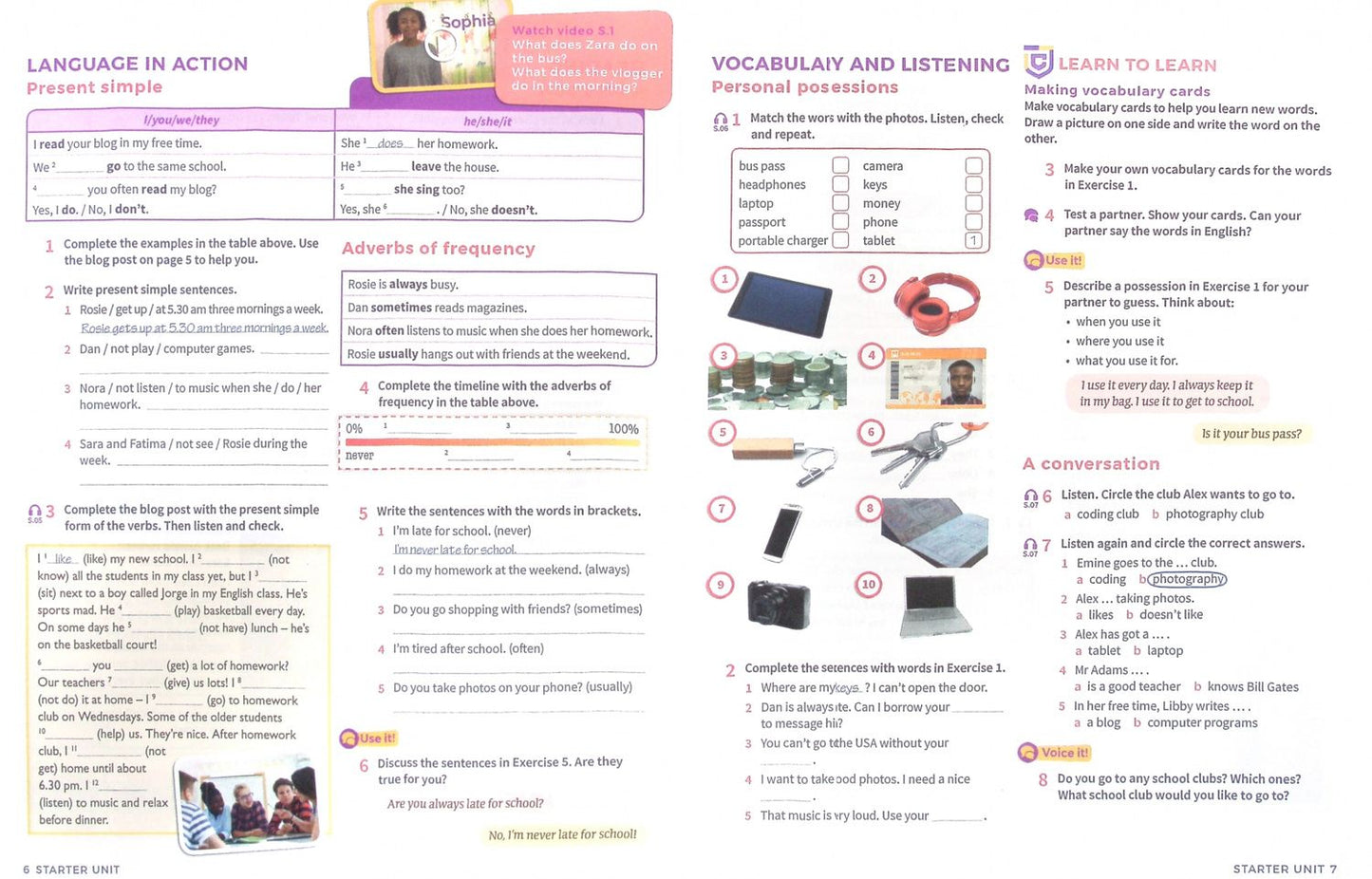 Claire Thacker: Own it! Level 2A. A2. Combo A. Student's Book and Workbook with Practice Extra