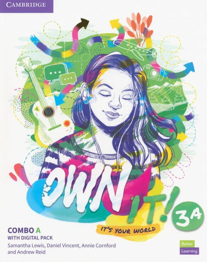 Samantha Lewis: Own it! Level 3A. B1. Combo A. Student's Book and Workbook with Practice Extra