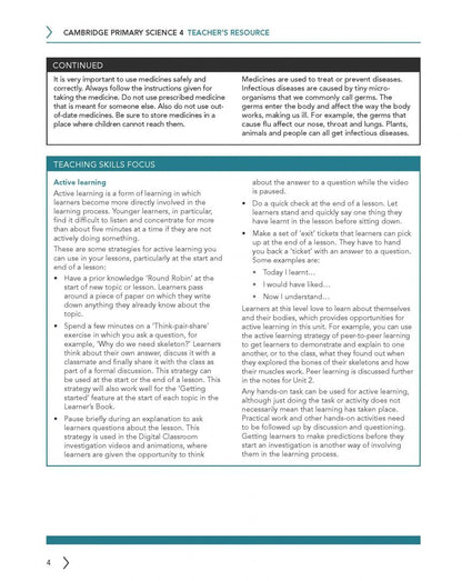 Fiona Baxter: Cambridge Primary Science. 2nd Edition. Stage 4. Teacher's Resource with Digital Access