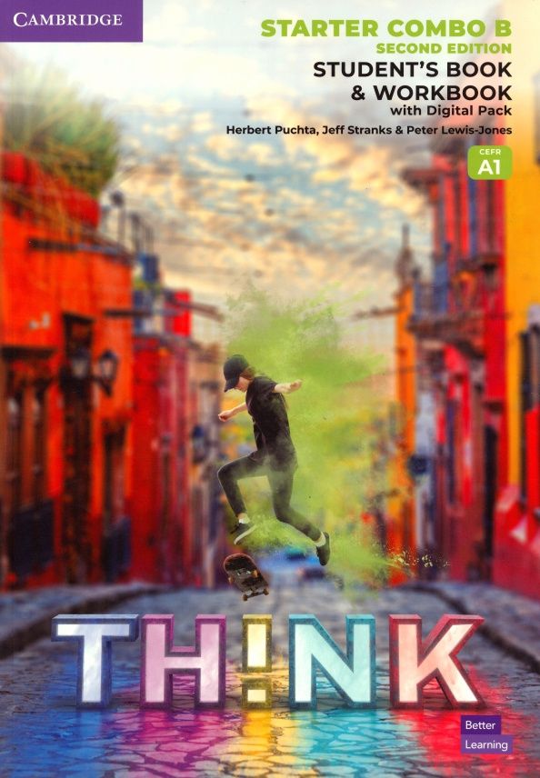 Peter Lewis-Jones: Think. Starter. A1. Second Edition. Combo B. Student's Book and Workbook with Digital Pack