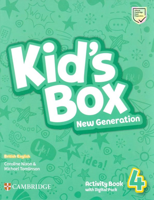 Caroline Nixon: Kid's Box New Generation. Level 4. Activity Book with Digital Pack