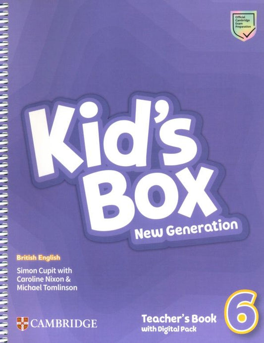 Caroline Nixon: Kid's Box New Generation. Level 6. Teacher's Book with Digital Pack