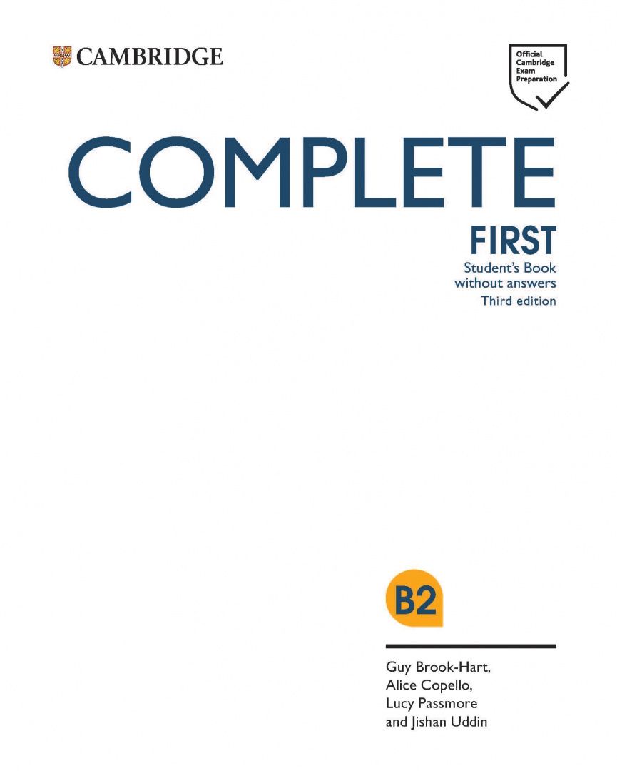 Lucy Passmore: Complete. First. Third Edition. Student's Book without Answers