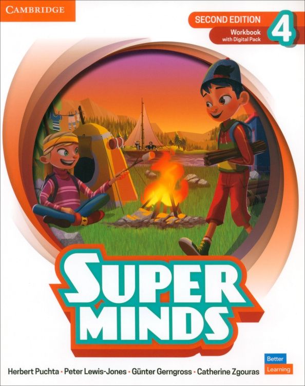 Peter Lewis-Jones: Super Minds. 2nd Edition. Level 4. Workbook with Digital Pack