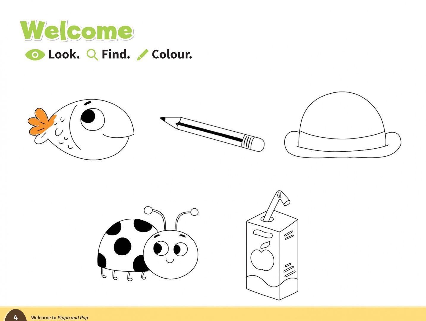 Colin Sage: Pippa and Pop. Level 1. Activity Book