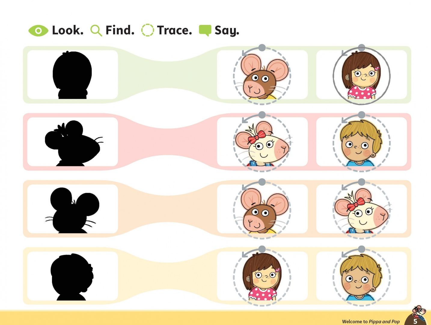 Colin Sage: Pippa and Pop. Level 1. Activity Book