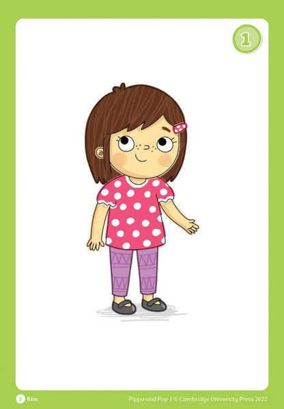 Caroline Nixon: Pippa and Pop. Level 1. Flashcards